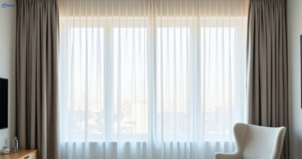 Restored vibrant drapes in guanaba QLD after Matty Curtain Cleaning